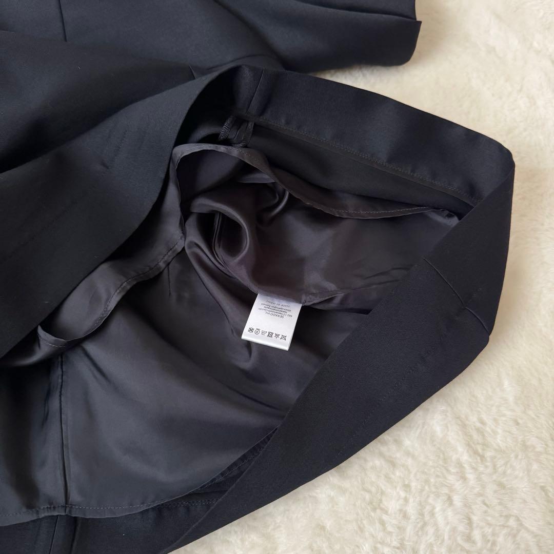 美品 KEINA RITA ブラウス パフスリーブ シルク混 ネイビー 38 - メルカリ