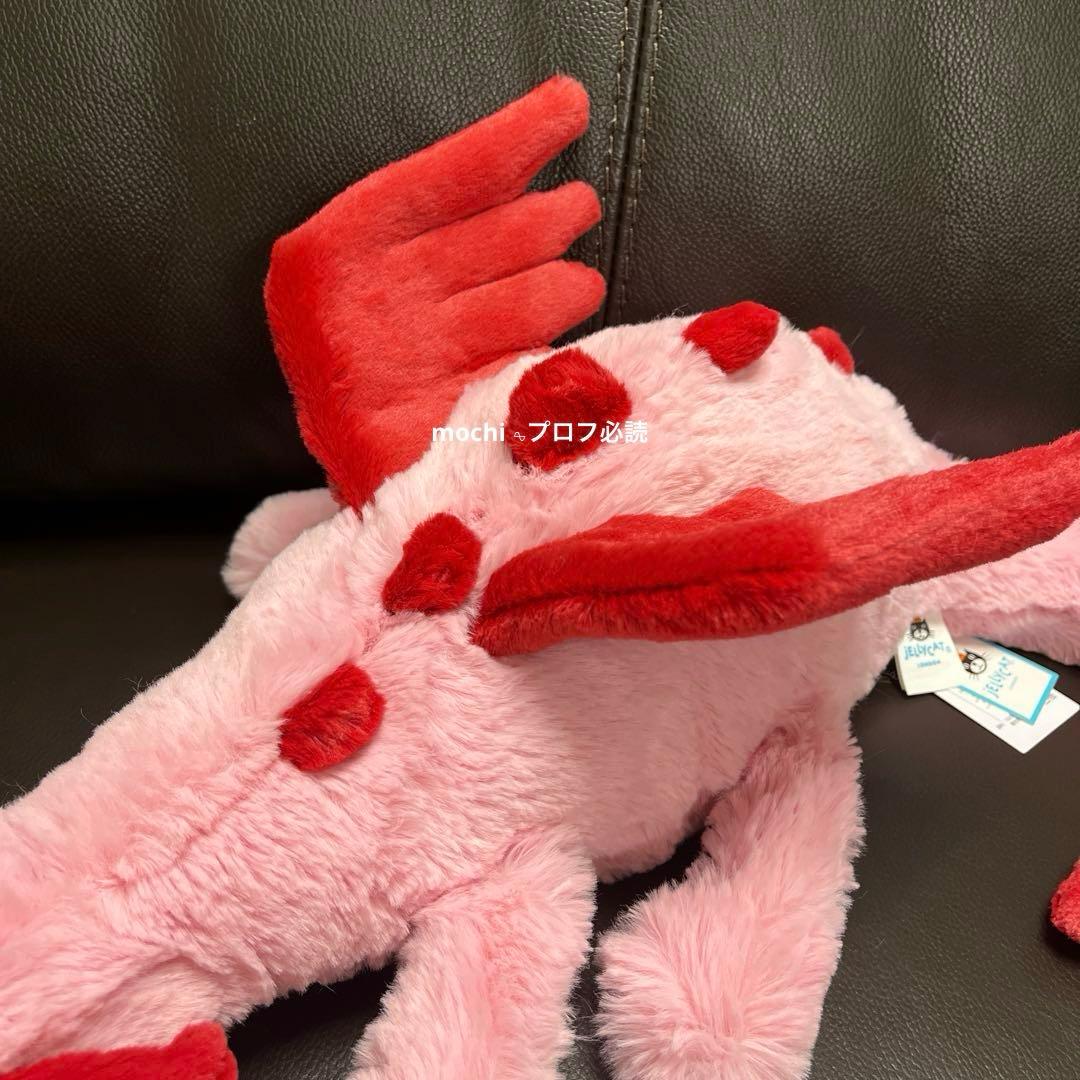  Heart Dragon 赤 ピンク バレンタイン ドラゴン