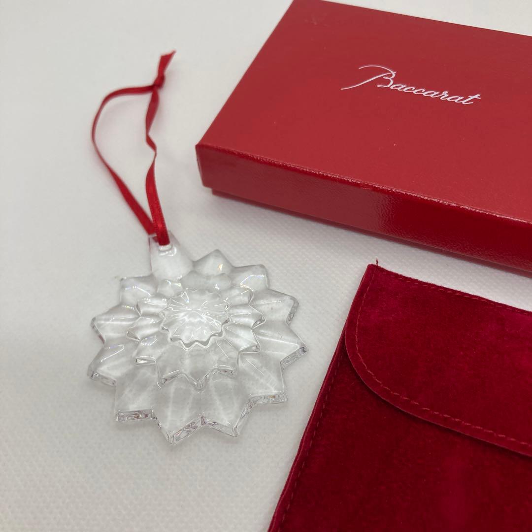 バカラ 2019年クリスマスオーナメント 各年!】バカラクリスマスオーナメントBacarrat (Baccarat Crystal