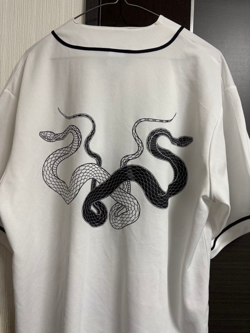 knosis ベースボールシャツ 白 XXLサイズ