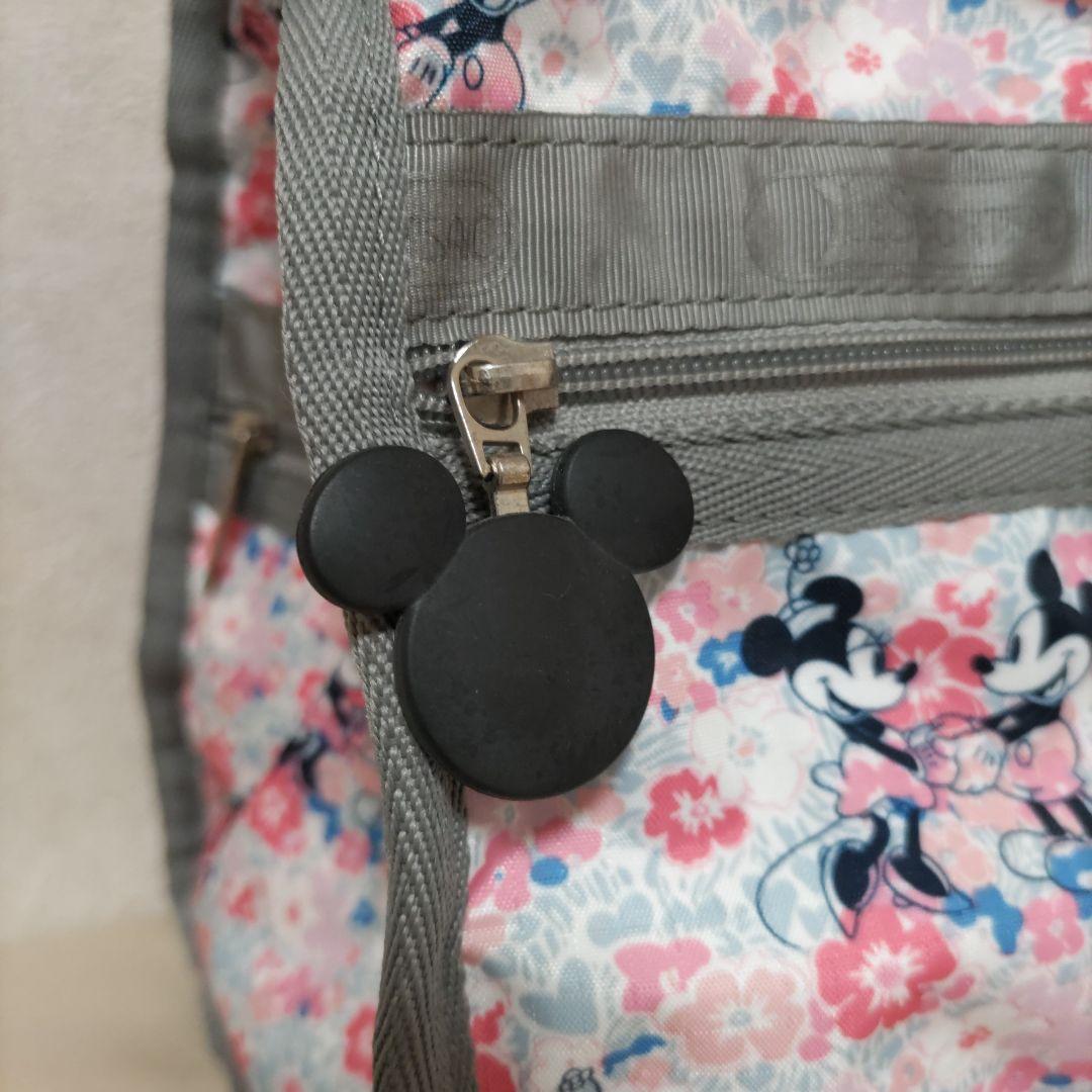 未使用 レスポートサック ディズニー ボストンバッグ ミッキー 花柄