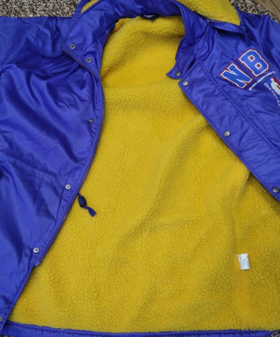 80S〜90S レイカーズ ベンチコート NBAオフィシャルライセンス
