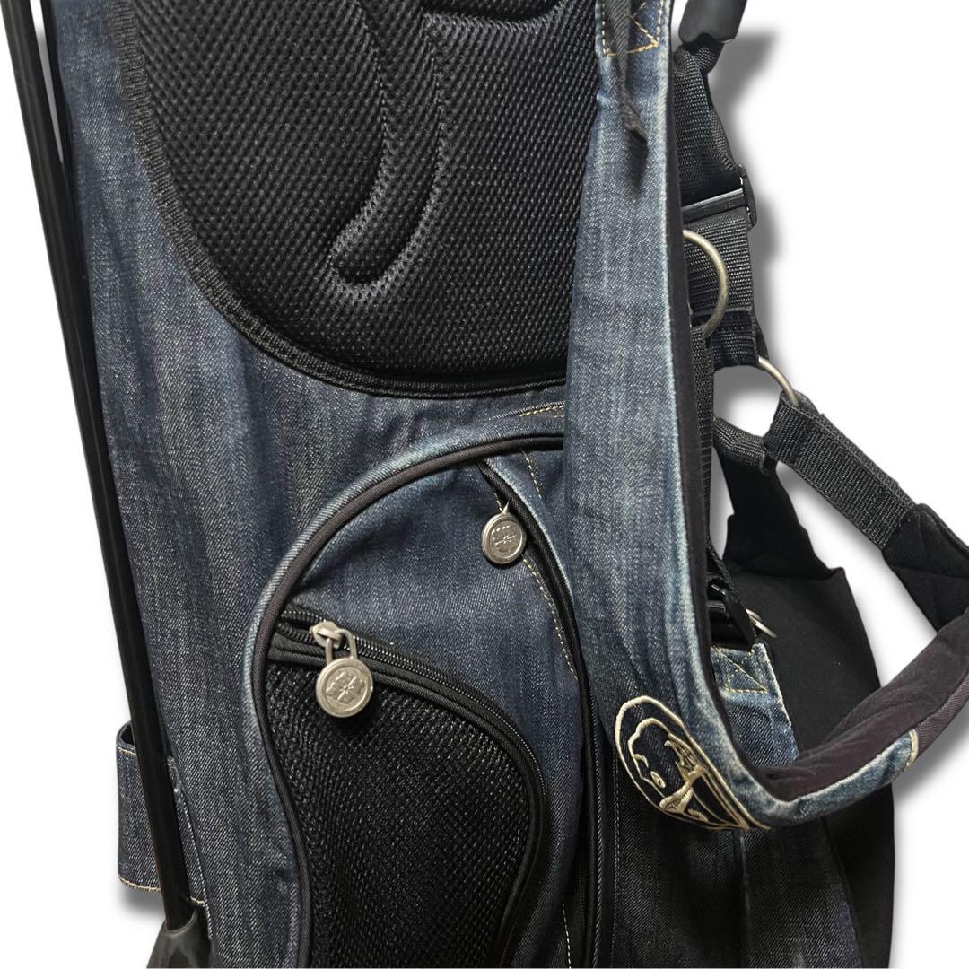 本日限定価格】希少 大人気 EVISU エヴィス スタンド キャディバッグ