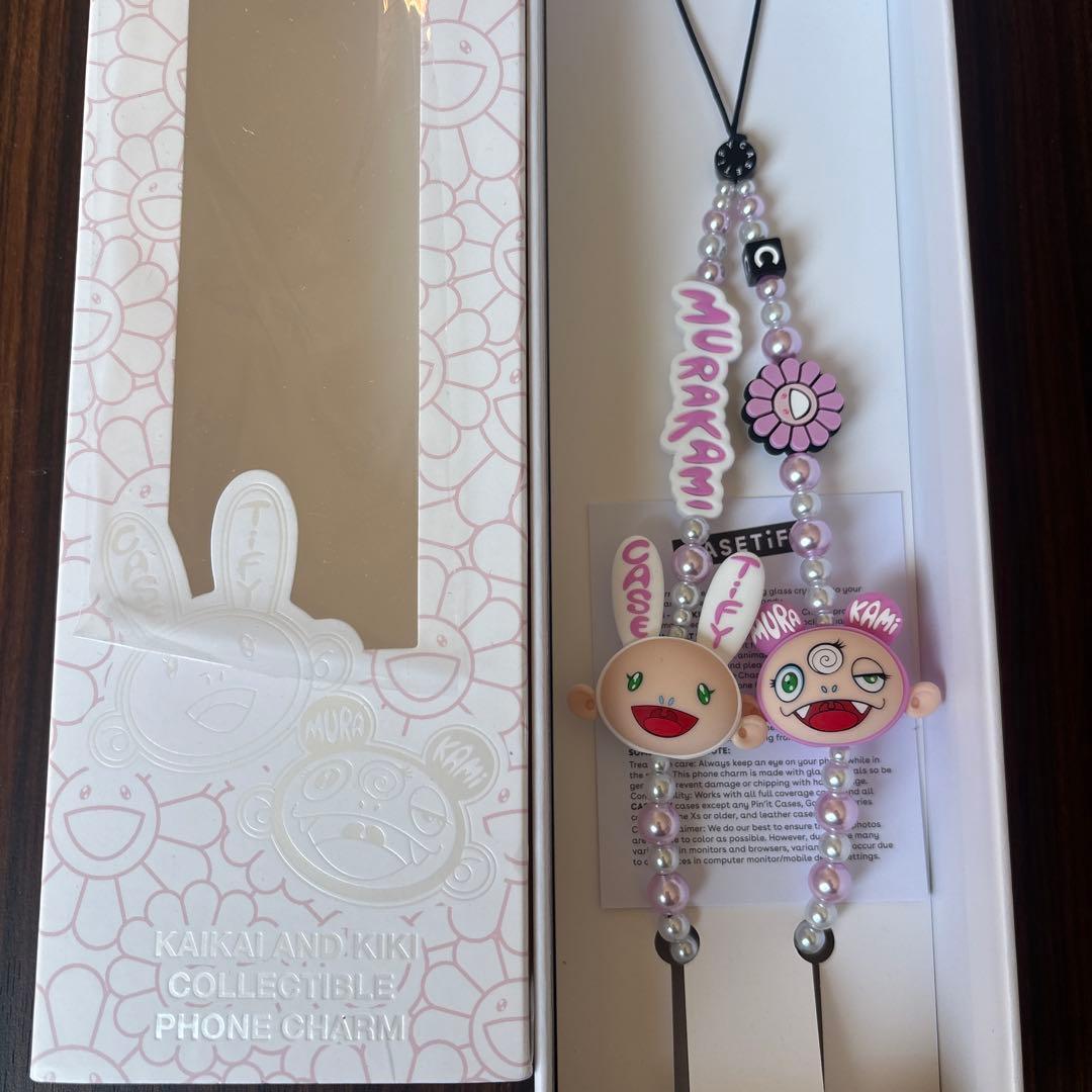 スマホアクセサリー KAIKAI AND KIKI PHONE CHARM casetif LOOK: The Takashi Murakami x Casetify Kaikai & Kiki Chapter 2