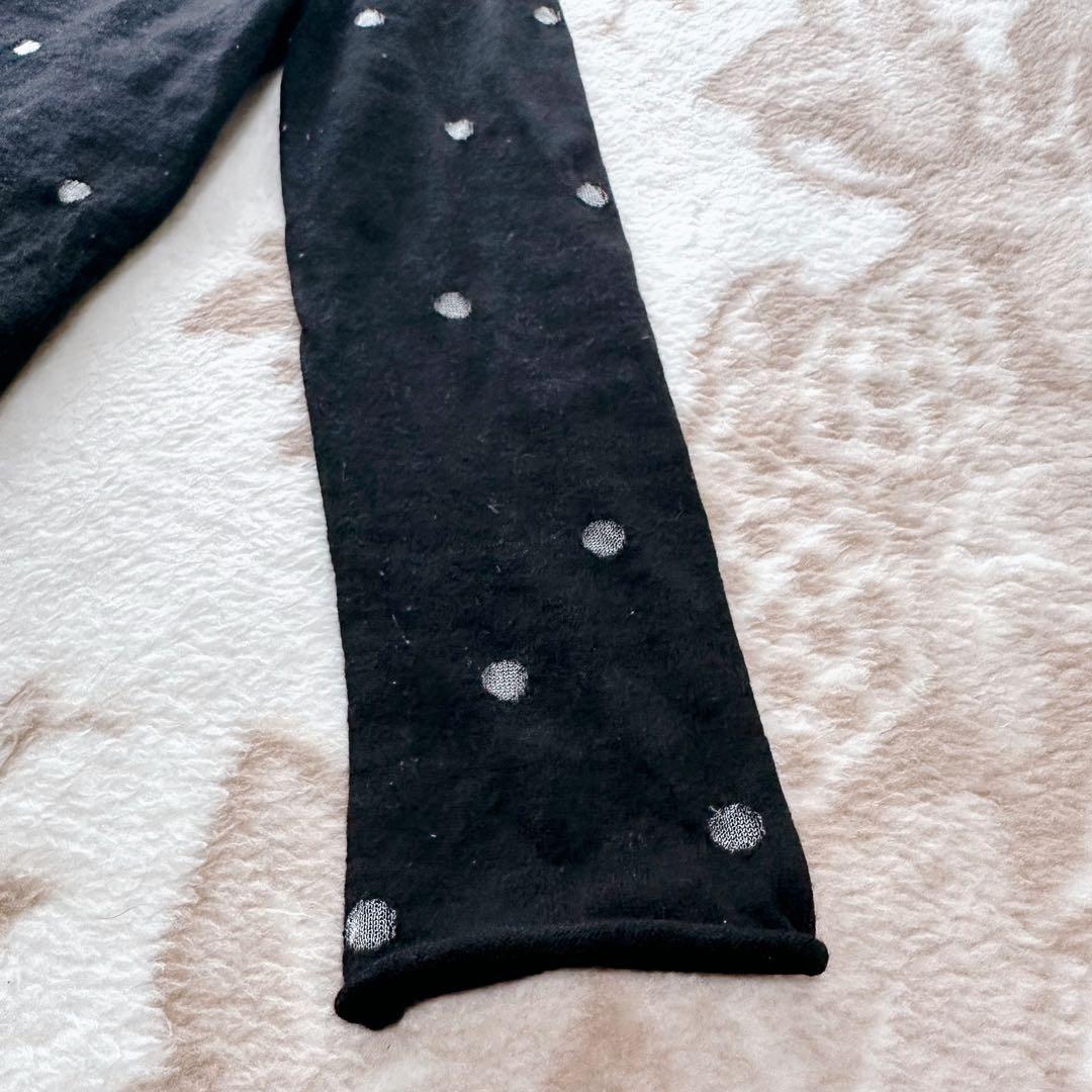 コムデギャルソン コムコム ドット柄 プルオーバーニット 水玉