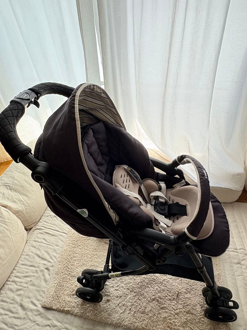 アクセサリー付き＊コンビスゴカル 4キャスcompact HHフィセルグレー