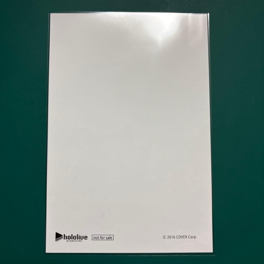 ホロライブ 白銀ノエル サイン入りポストカード
