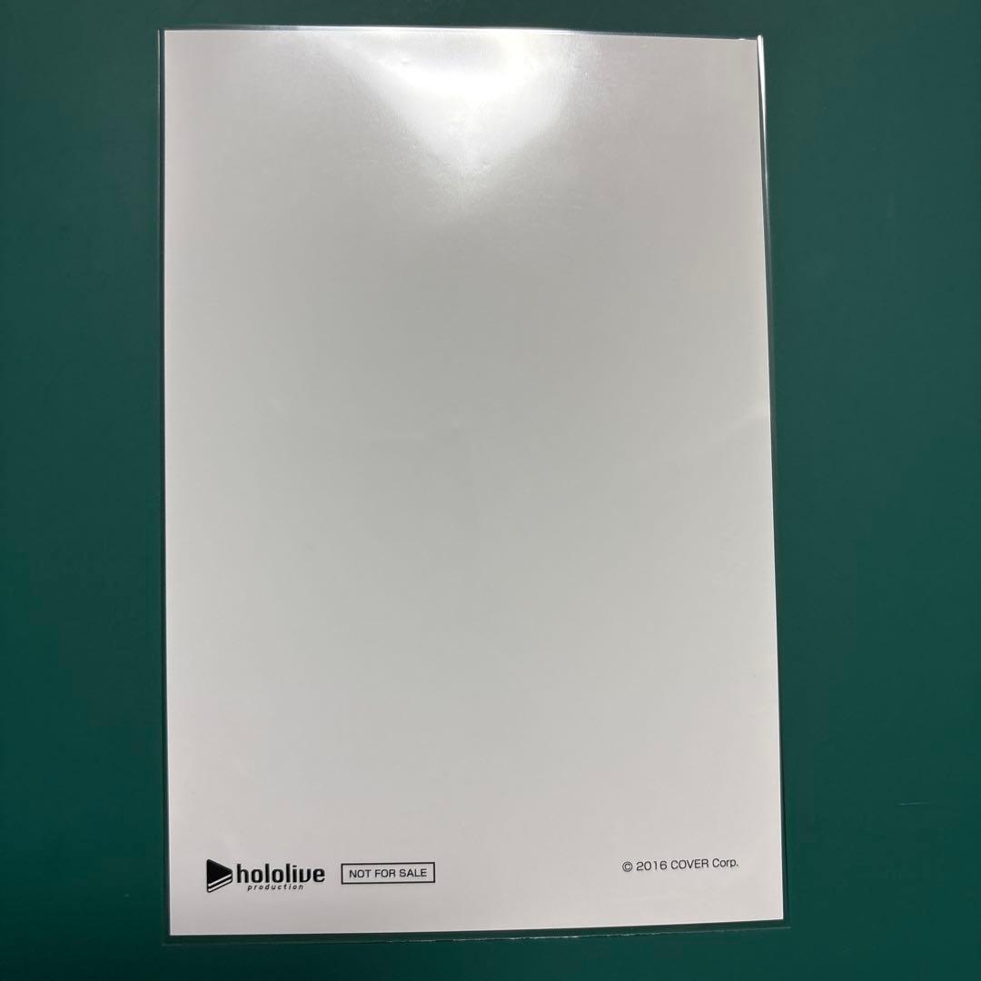 ホロライブ 白銀ノエル サイン入りポストカード