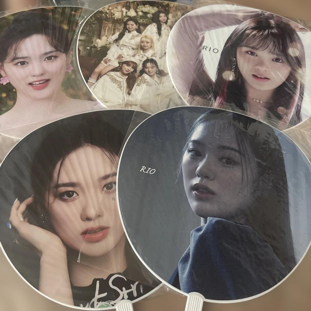 NiziU うちわケース リオ