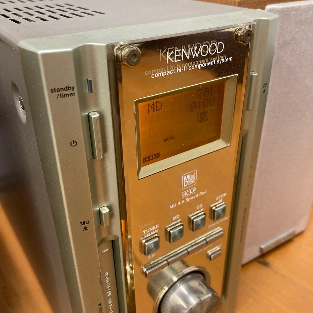 No.271 KENWOOD CD/MDコンポ ES-3MD ケンウッド - メルカリ