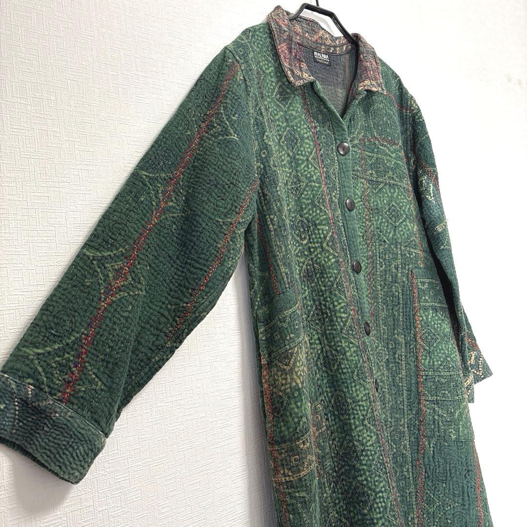 マライカ グドゥリーロングコート 刺し子 - メルカリ
