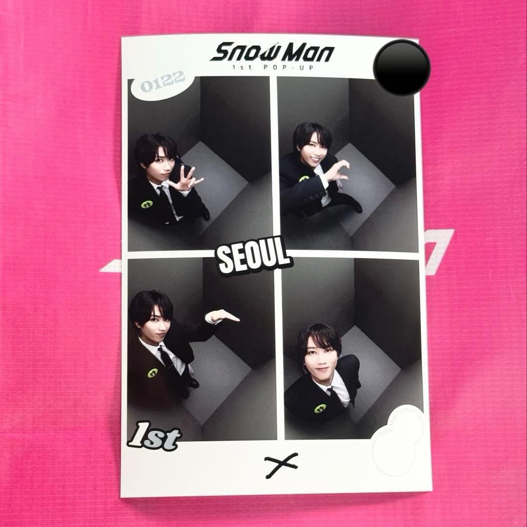 SnowMan 韓国 ポップアップ プリクラ 阿部亮平 - メルカリ