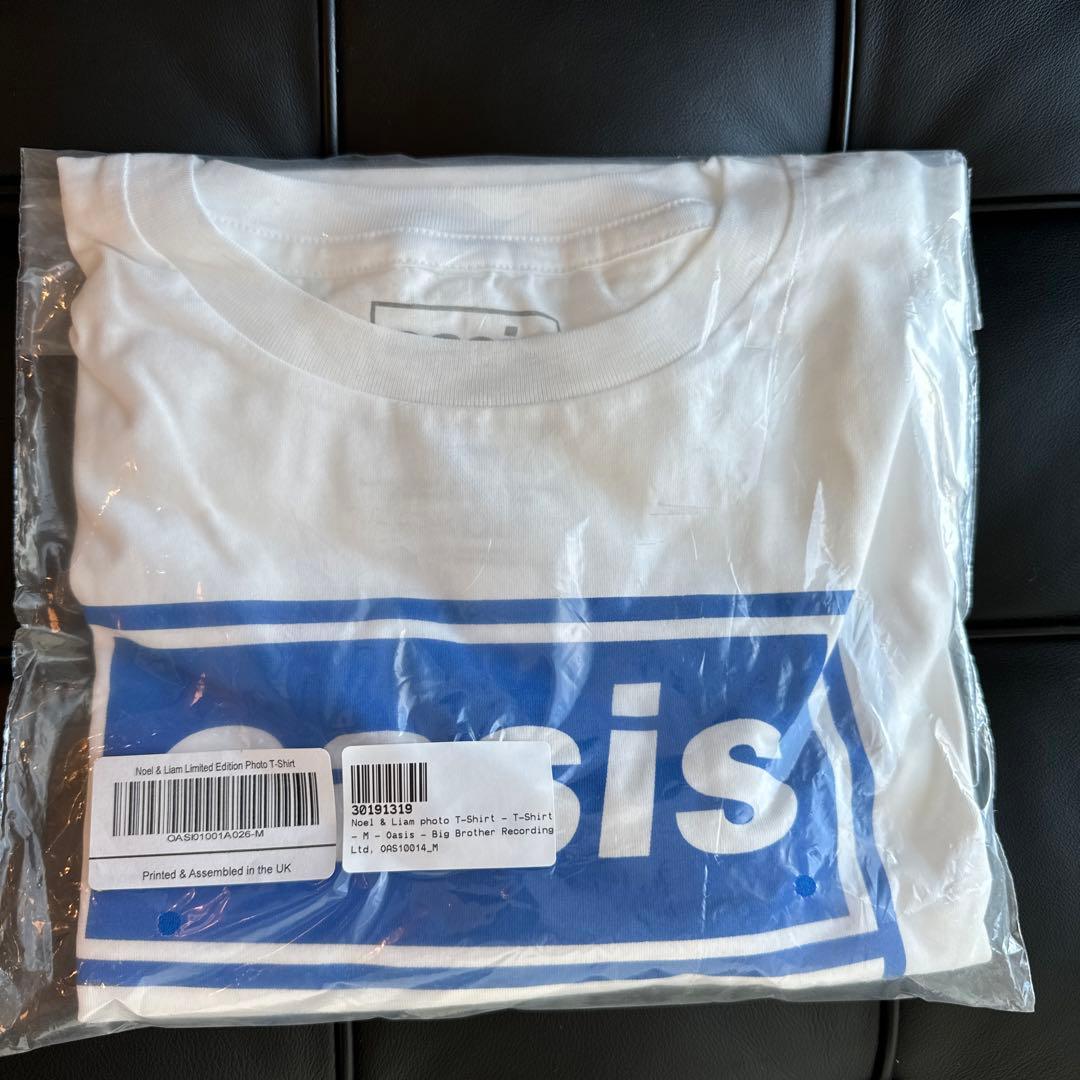 公式　再結成直前ゲリラ　新品未開封【M】 oasis　72時間限定 販売Tシャツ