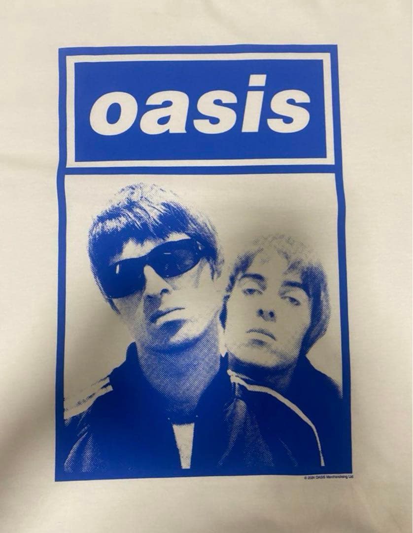 公式　再結成直前ゲリラ　新品未開封【M】 oasis　72時間限定 販売Tシャツ