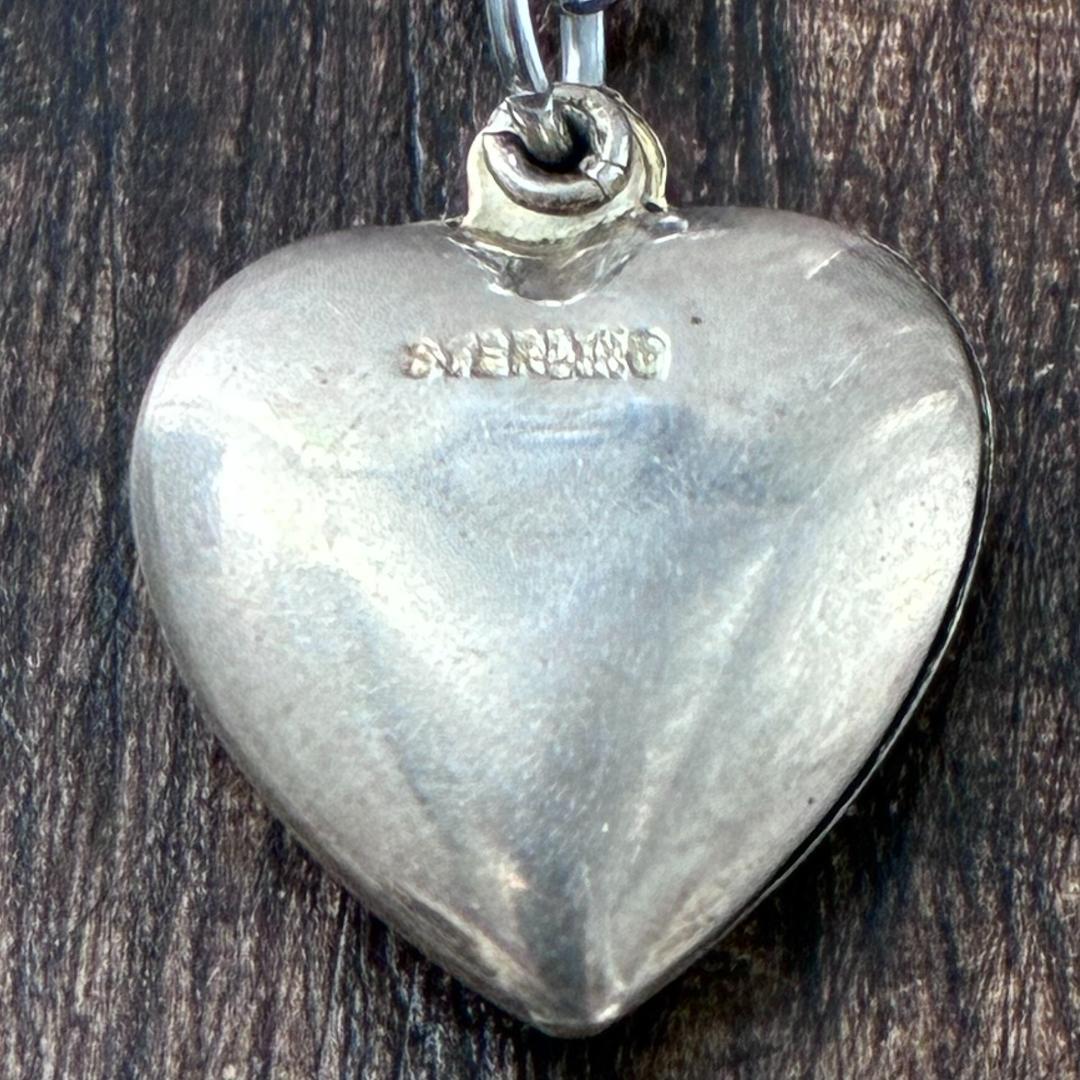 スウィートハートジュエリーI LOVE U勿忘草 シルバーヴィンテージ