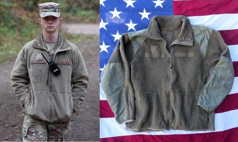 米軍実物　ポーラテックフリースジャケット　M-R　コヨーテ ECWCS　150 ビンテージ【米軍実物】U.S.ARMY【ECWCS】GEN3【Polartec】【コヨーテ