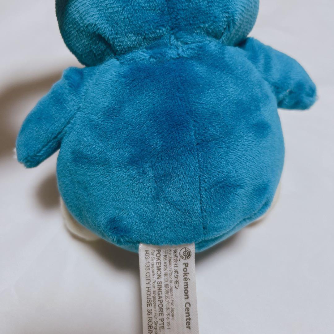 美品】ポケモンセンター カビゴン ぬいぐるみ 13cm ポケセン公式 タグ