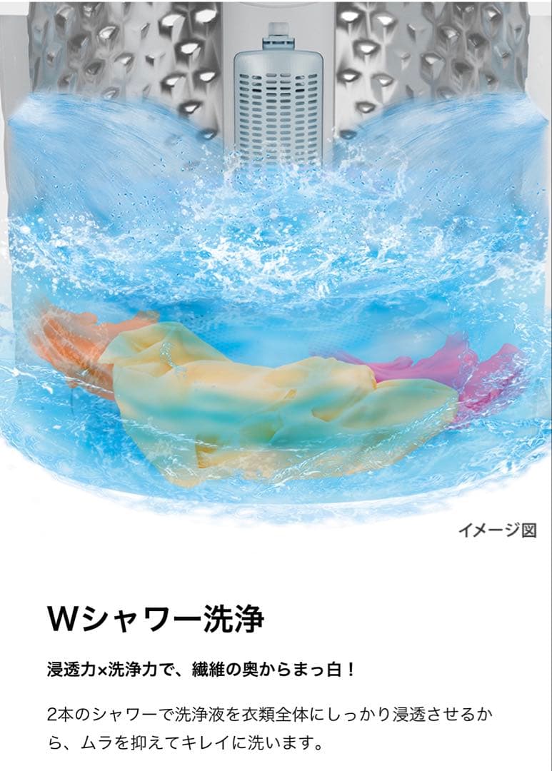 東芝■全自動洗濯機 5.0kg AW-5GA2 AW-6GA2 2023年製