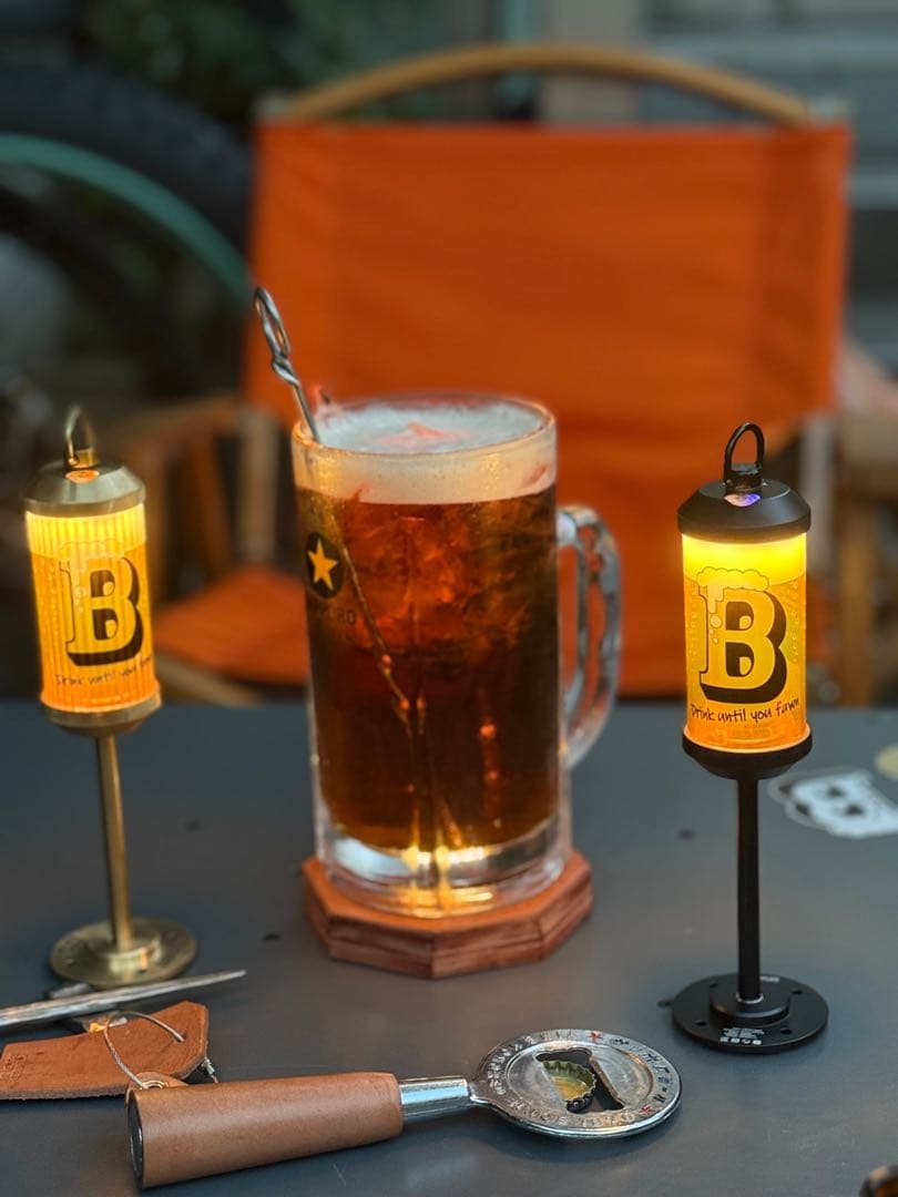 38explor BEEL コラボ 38灯 BeerMIYABI 縦縞無 クリア - メルカリ