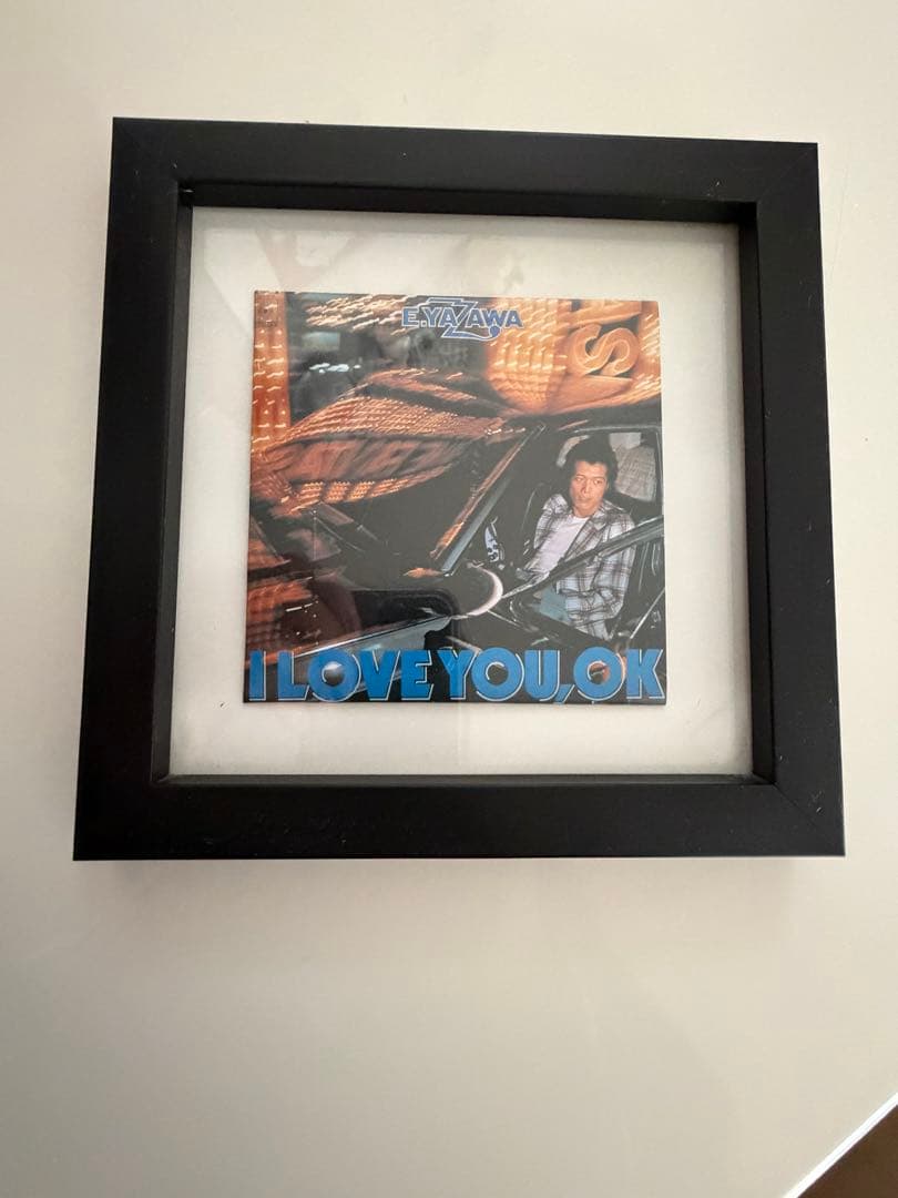 矢沢永吉　アルバムジャケットレコードコースター　フルコンプ　額付き