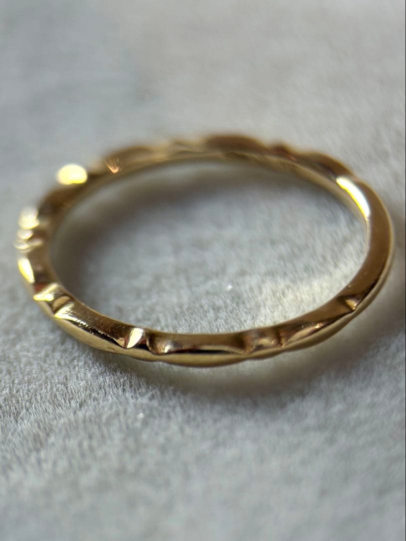 【みぃちゃんさまご購入ご予約品】 スタージュエリー ピンキーリング k10 YG MOON & SUN PINKIE RING(2ZR1495)K18 ピンキーリング｜スター