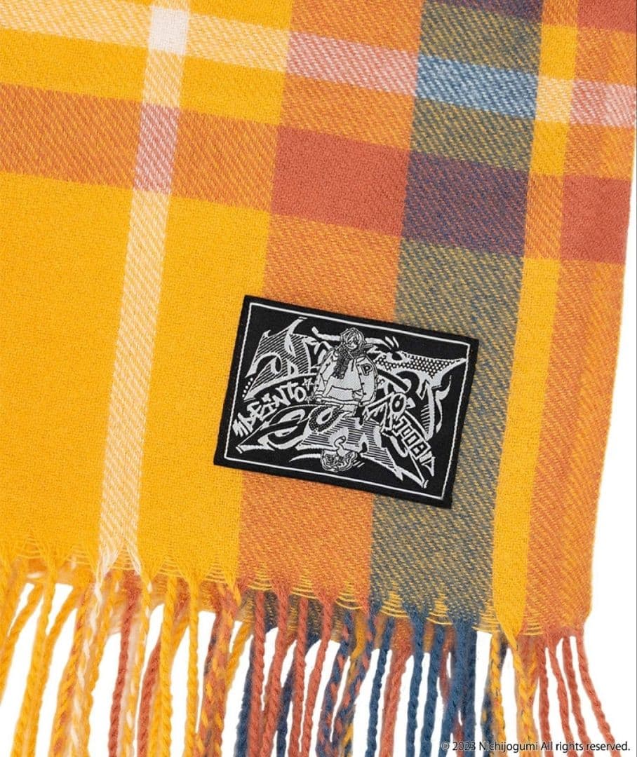 日常組×ZOZOTOWN ぺいんと ストール - メルカリ