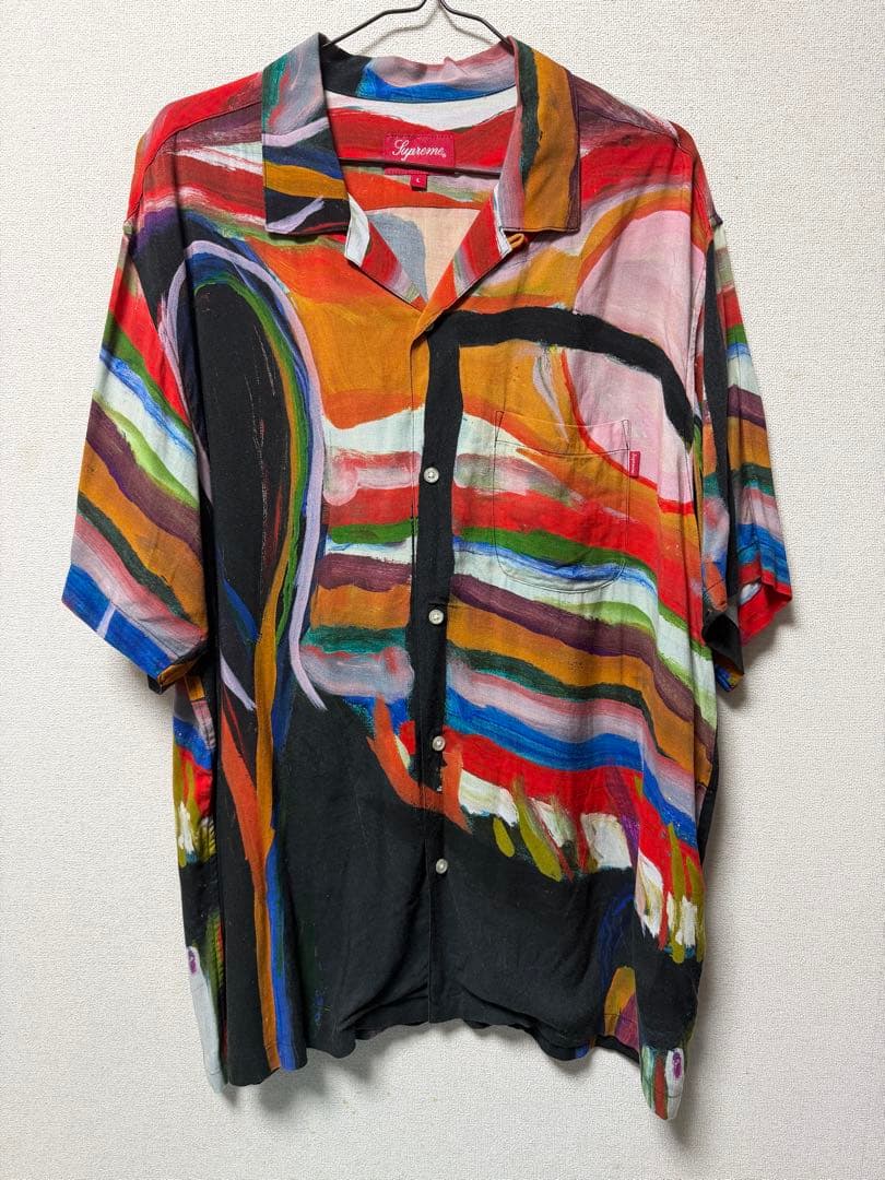 supreme Reaper Rayon Shirt L size レーヨン Supreme Reaper Rayon S S Shirt (SS19) - $158