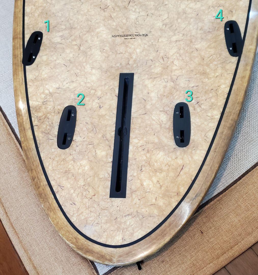 NSP COCOFLAX SUPボード 9'2 129.5L 中古現状渡し