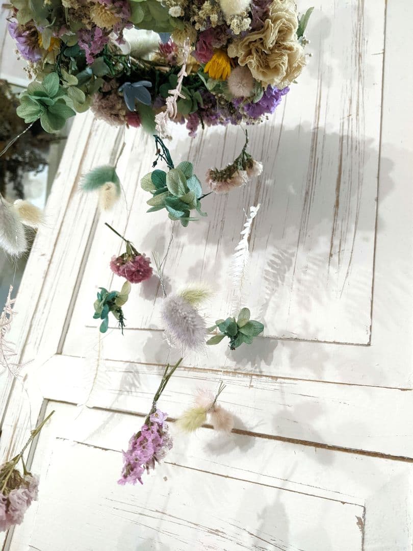 Flying Wreathフラワー シャンデリア【フライングリースのある暮らし