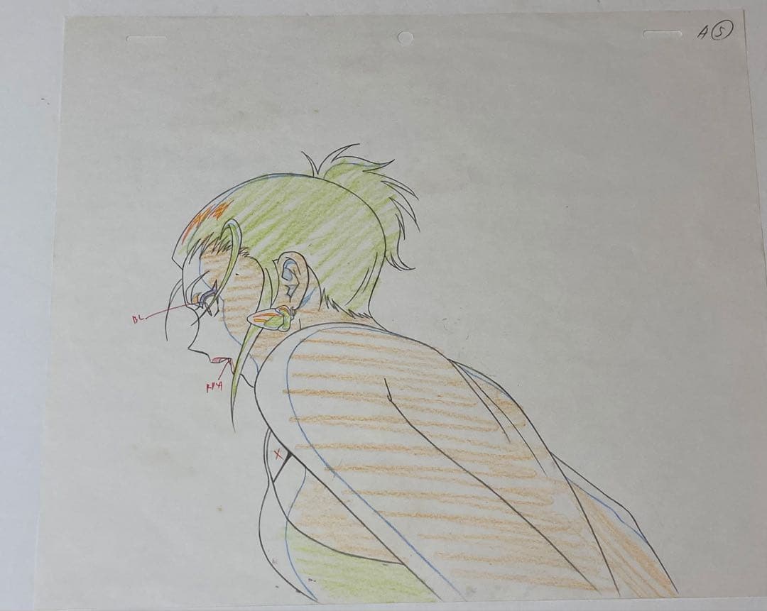 d６３　カーボーイビパップセル画【フェイ・バレンタイン】動画・背景画付き