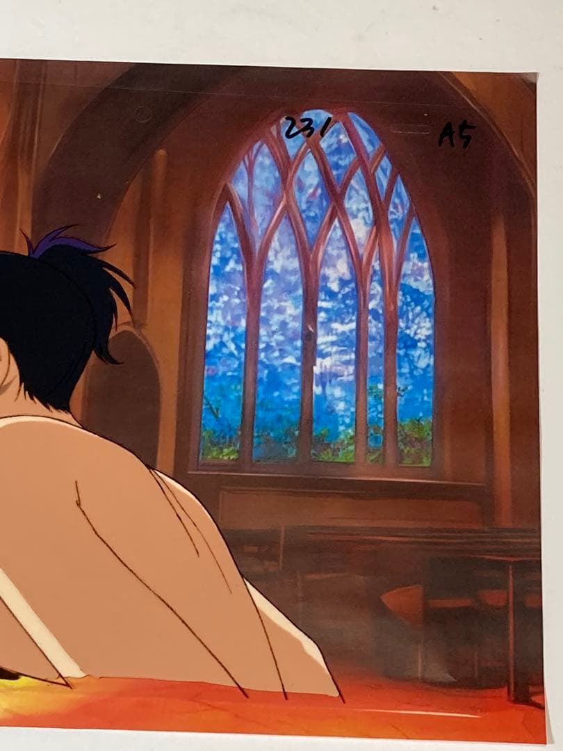 d６３　カーボーイビパップセル画【フェイ・バレンタイン】動画・背景画付き