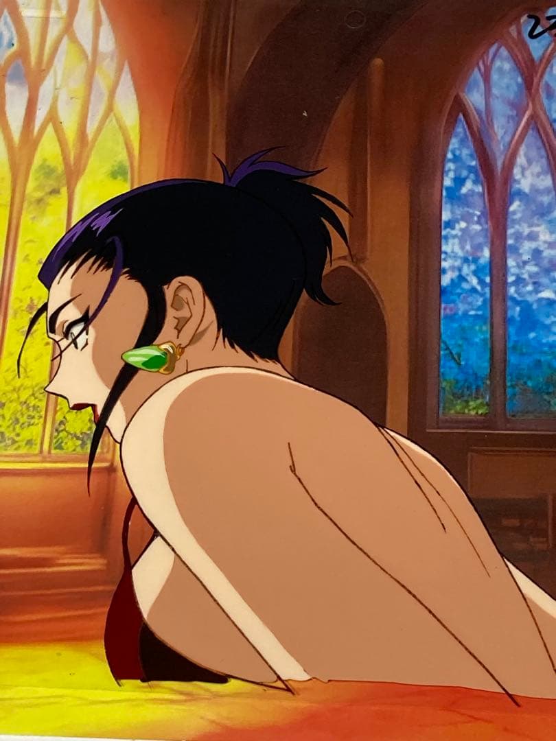 d６３　カーボーイビパップセル画【フェイ・バレンタイン】動画・背景画付き