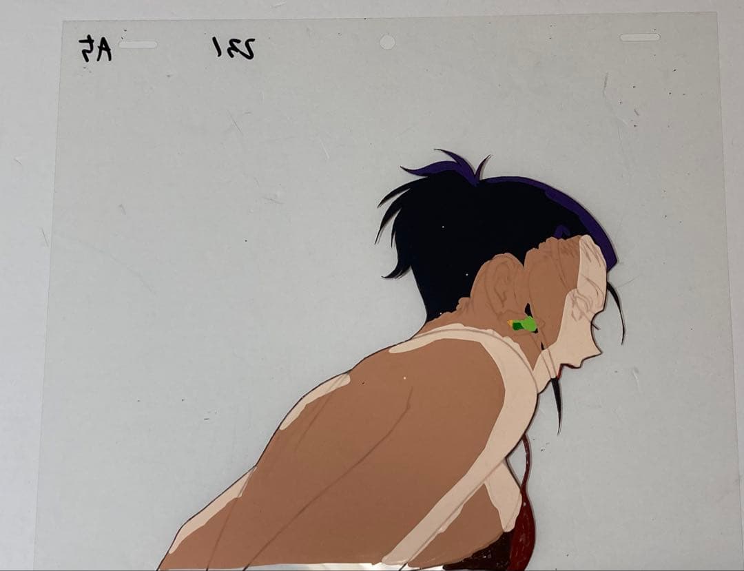 d６３　カーボーイビパップセル画【フェイ・バレンタイン】動画・背景画付き