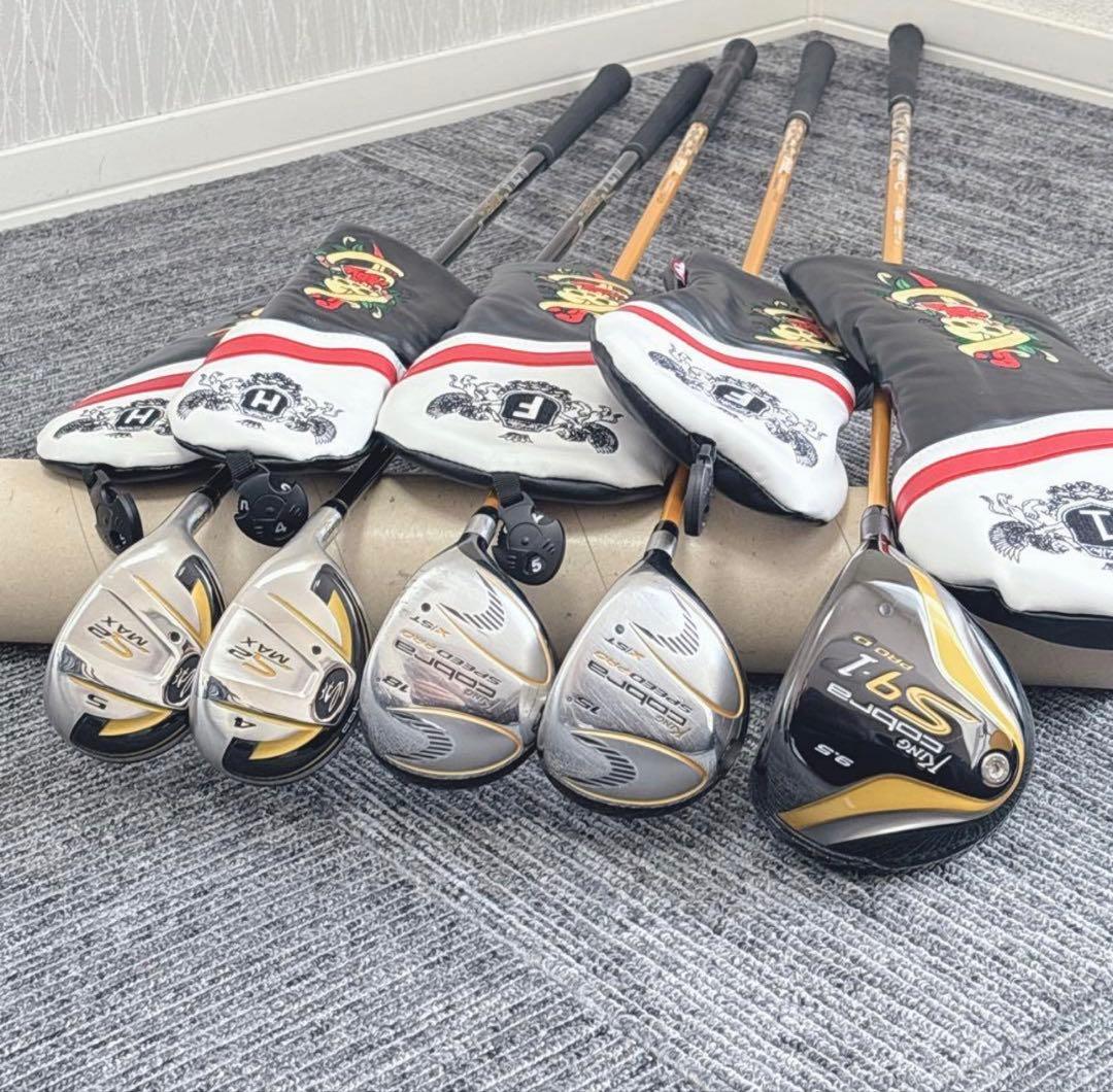 超豪華❗️cobra/コブラ 初心者 名器 メンズ ゴルフクラブセット