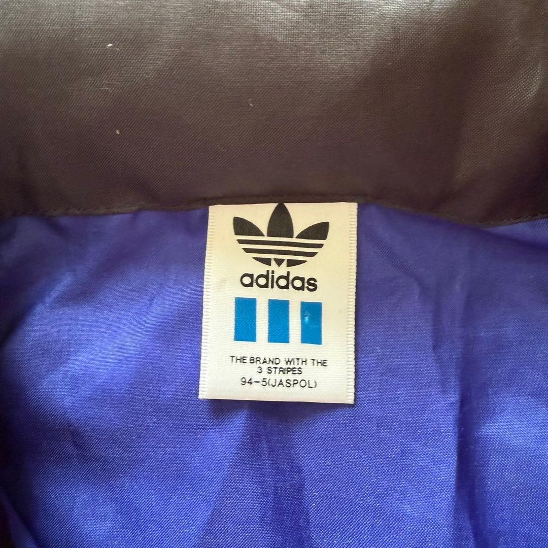 美品 90's adidas アディダス ナイロン 上下セット デサント製 L
