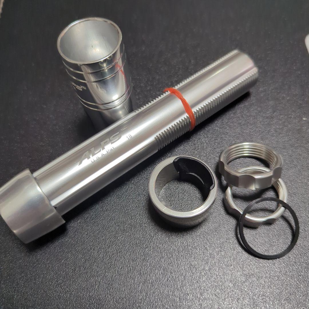 ロッドビルディング用 ALPSアルミリールシートギンバルセット - メルカリ