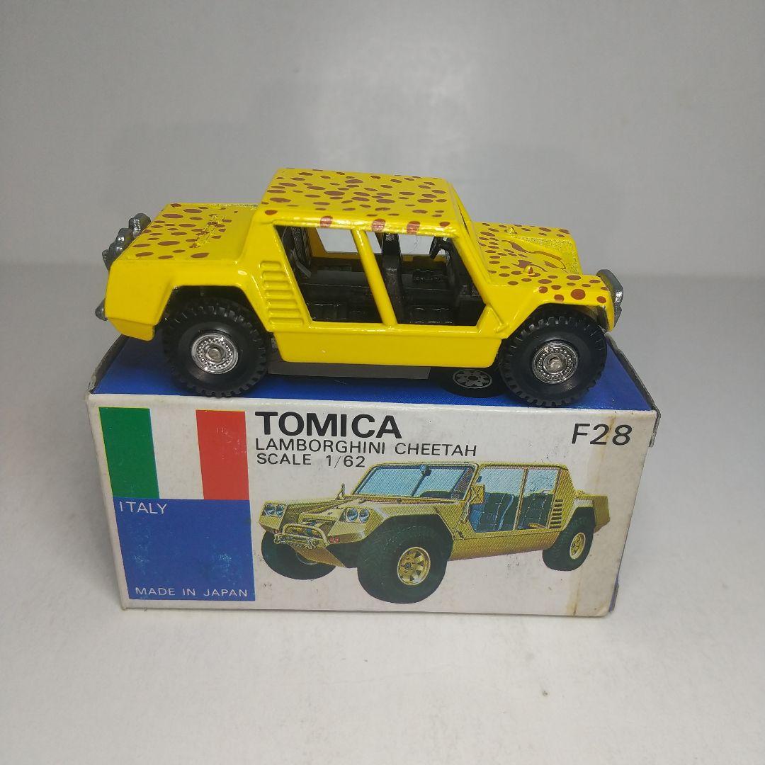 3198)トミカ 青箱 日本製 ランボルギーニ チータ - メルカリ