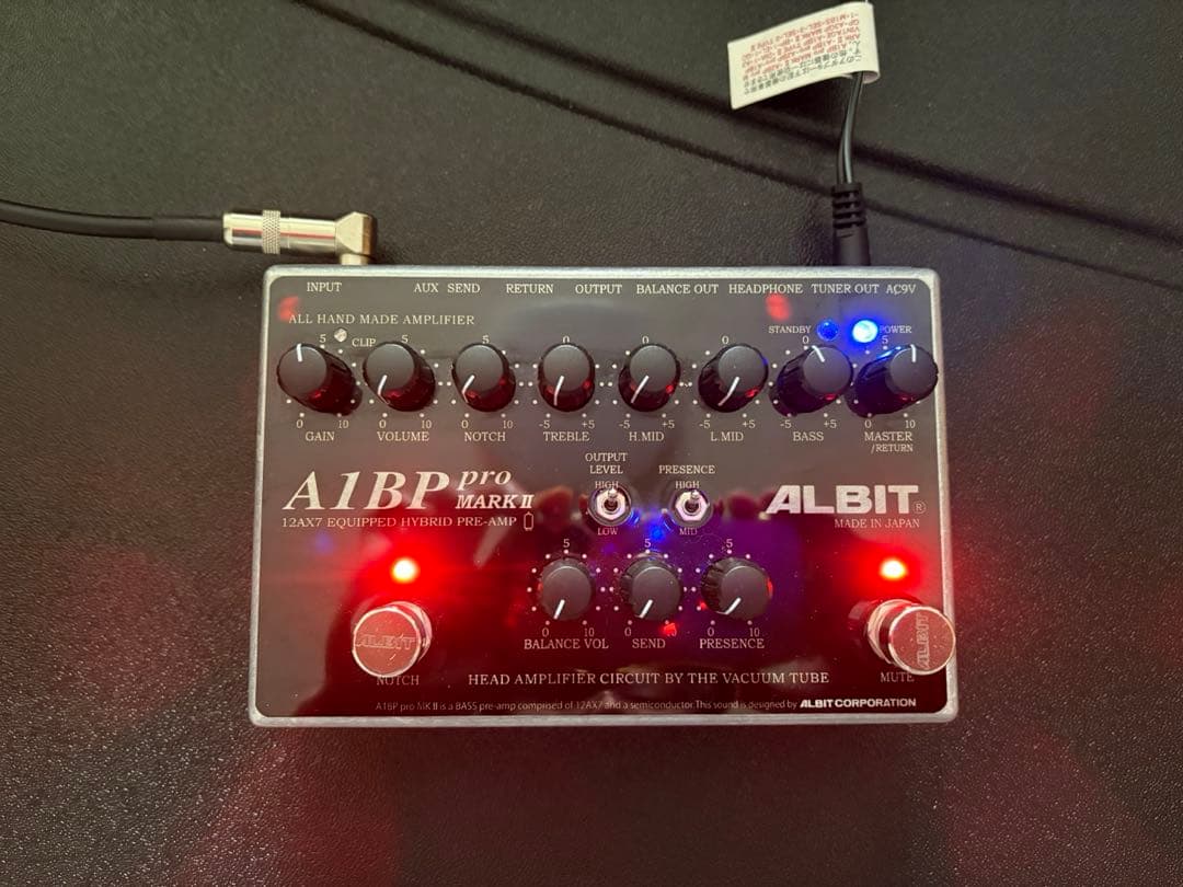 ALBIT A1BP pro MARK II ベースプリアンプ - メルカリ