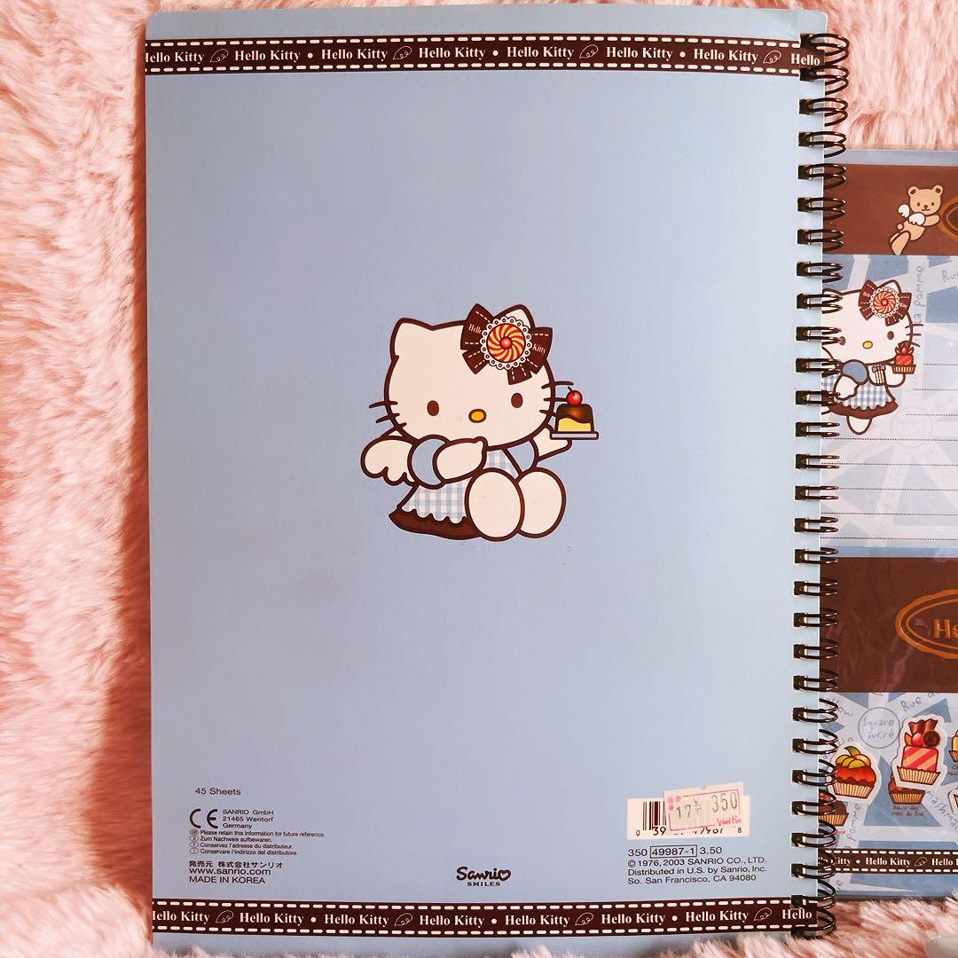 希少レア　ハローキティ　エンジェルベア　スイーツ　USA レターセット　ケース