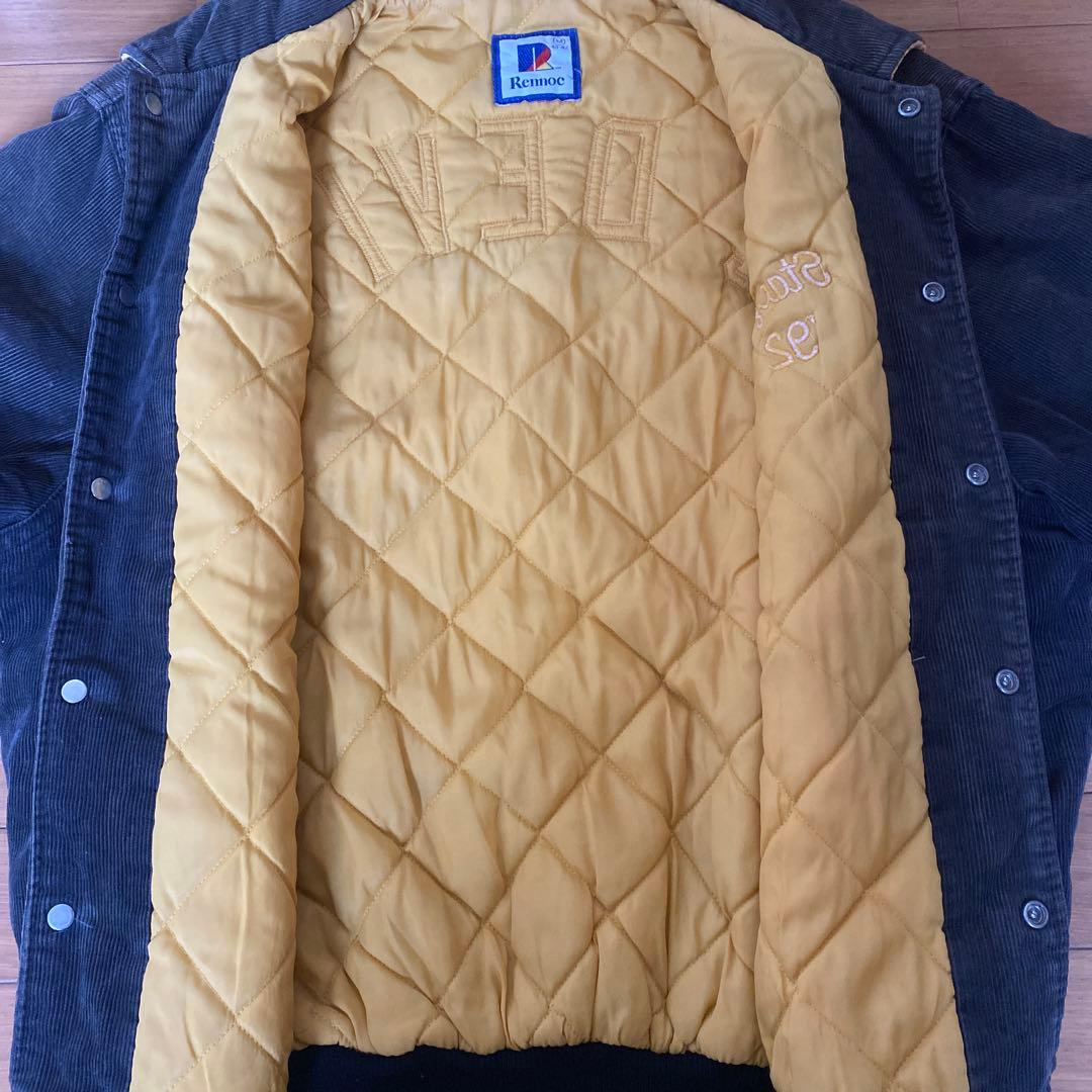 RENNOC レノック☆コーデュロイスタジャン☆USA製☆Mサイズ - メルカリ
