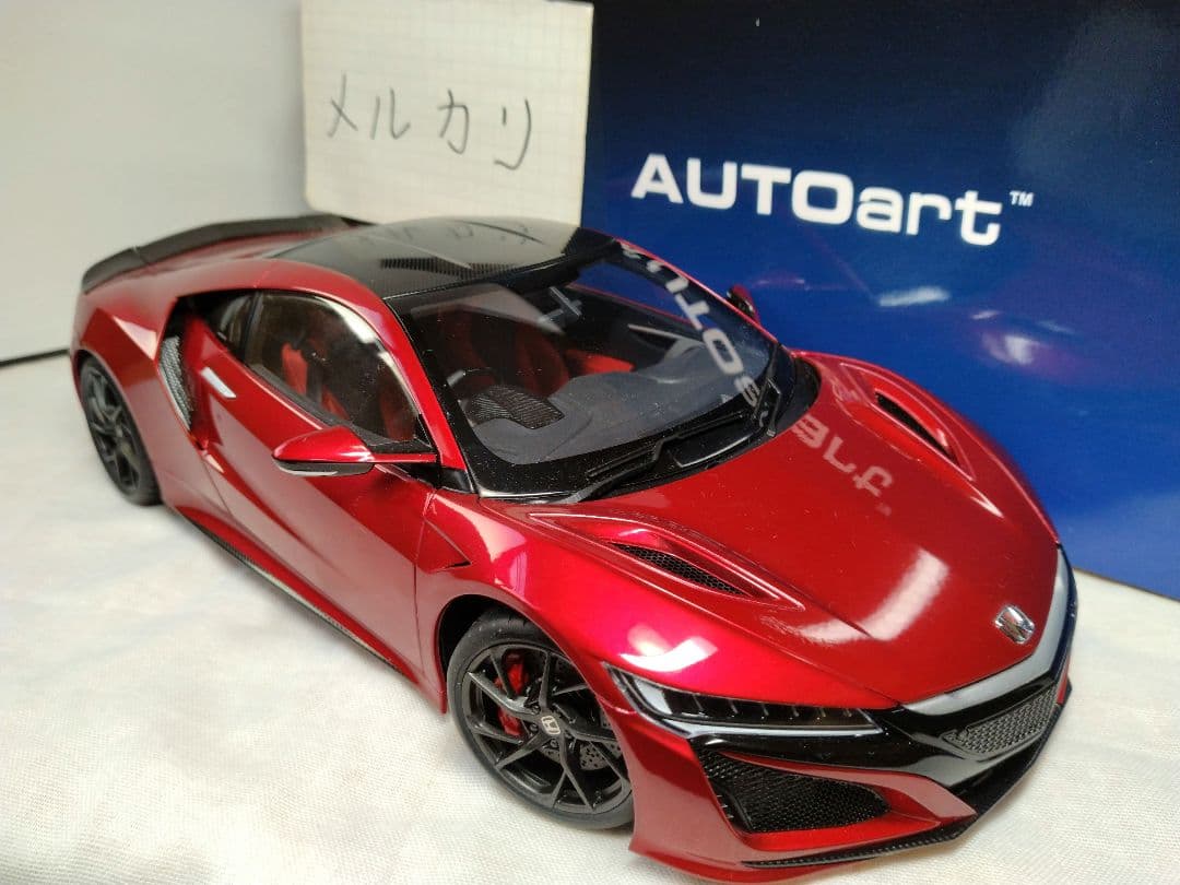 オートアート 1/18 ホンダ NSX NC1 パールレッド - メルカリ