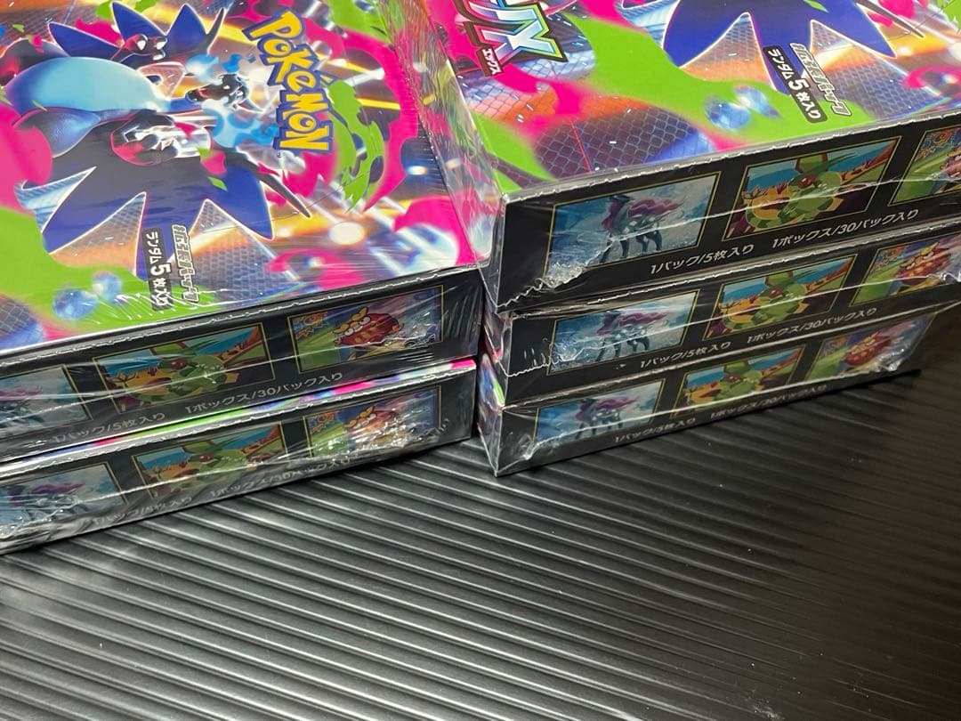 ポケカ　インフェルノX　新品未開封シュリンク付き　5箱