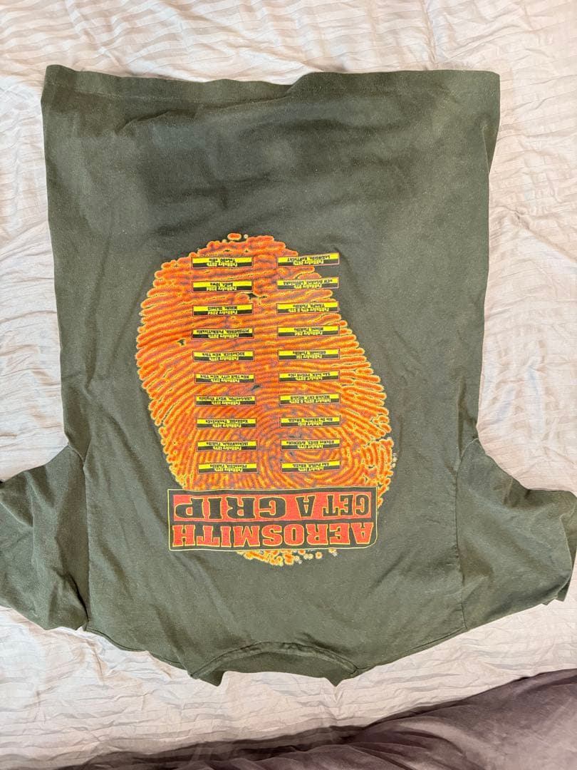 し*ま様 最終値下げAerosmith 1993年製 Tシャツ　get a gr