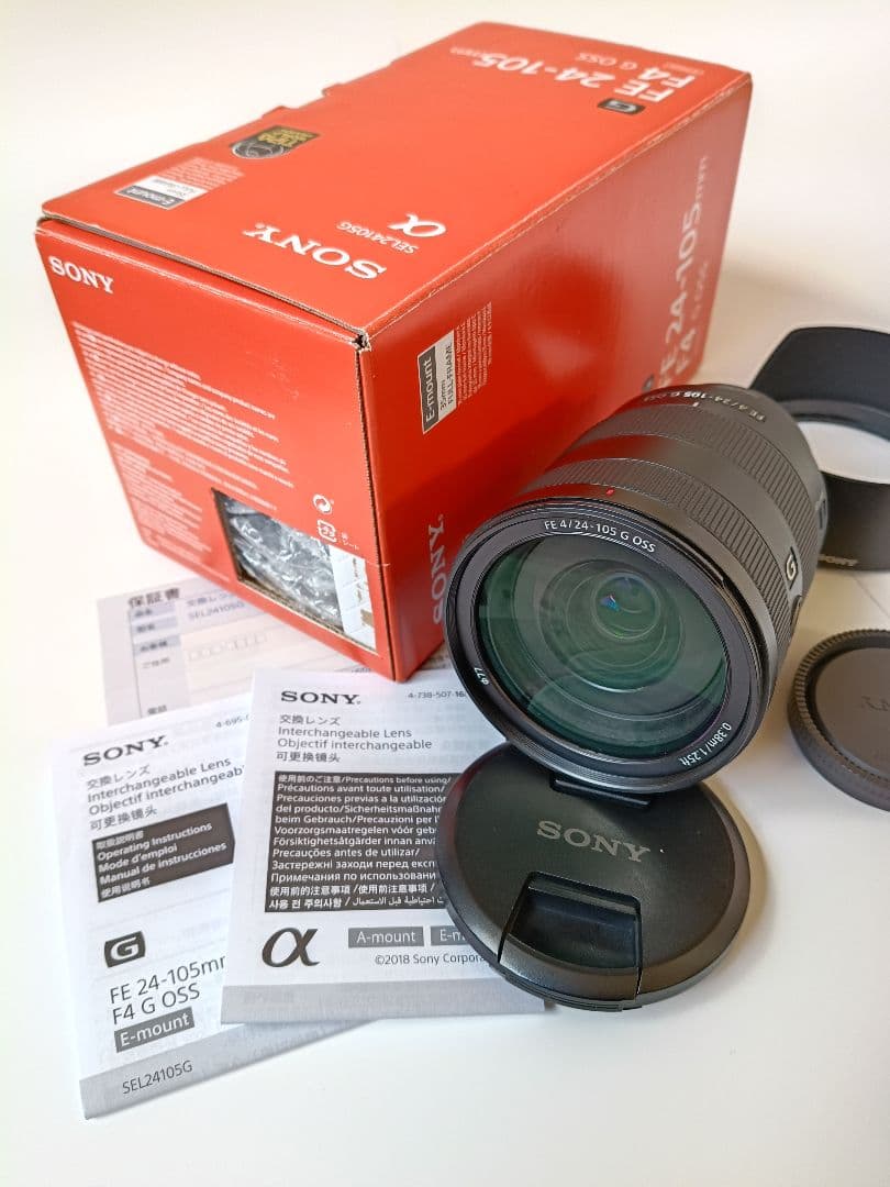 美品】SONY FE 24-105mm F4 G OSS ズームレンズ ソニー - メルカリ