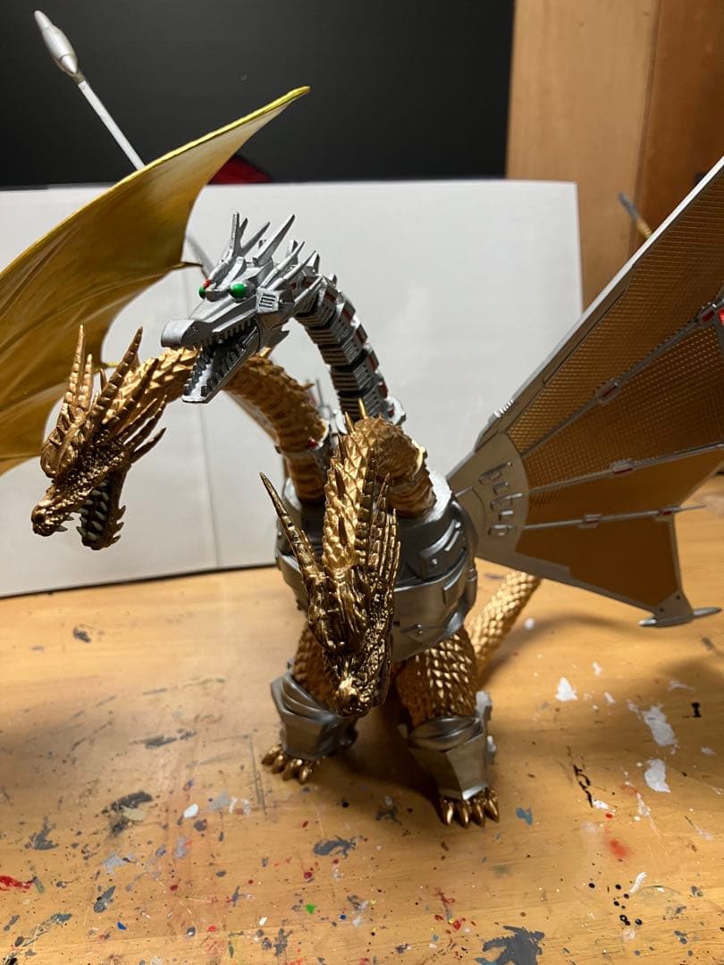 東宝怪獣コレクションメカキングギドラ　キングギドラフィギュア