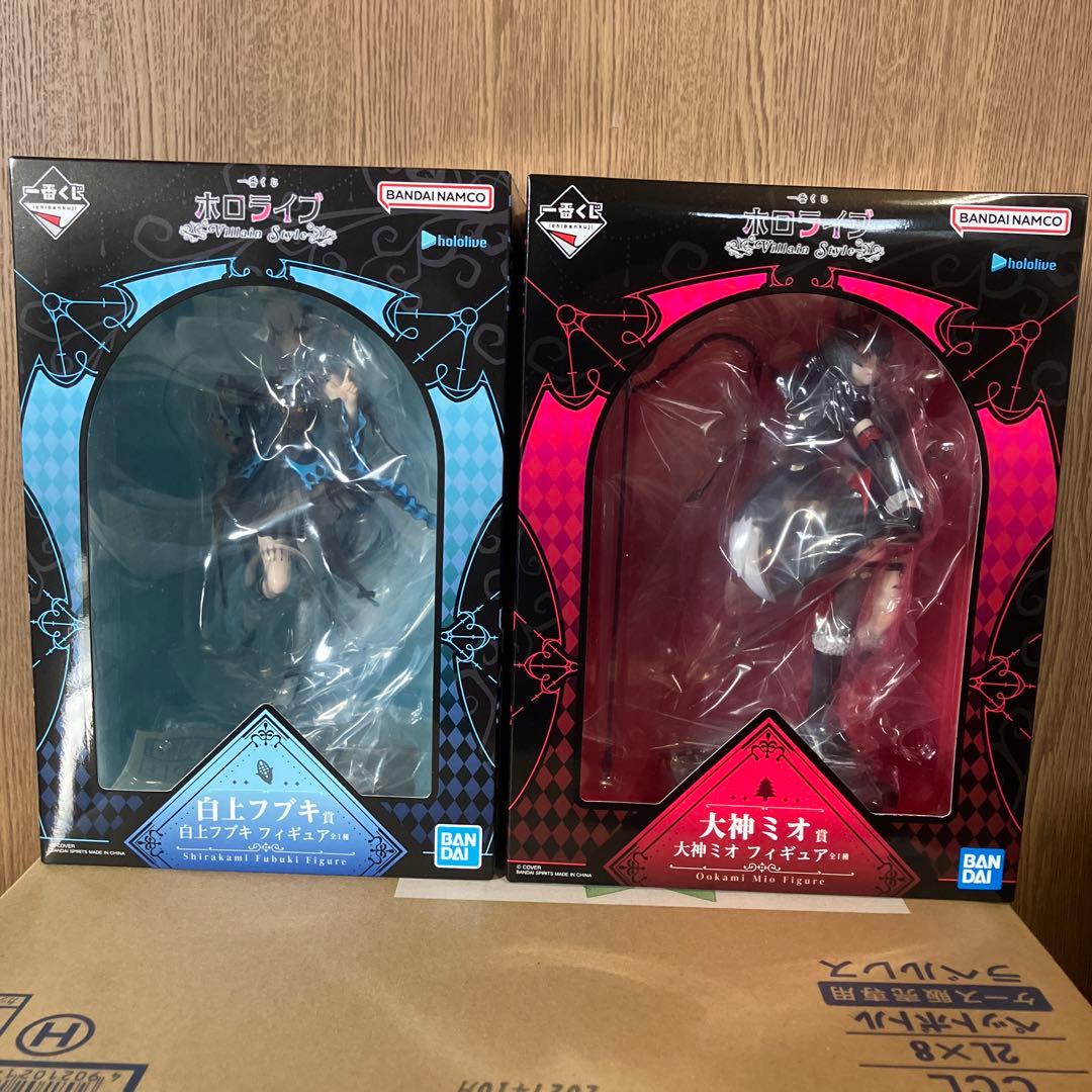発売中】一番くじ ホロライブ ～Villain Style～ 白上フブキ・大神ミオ