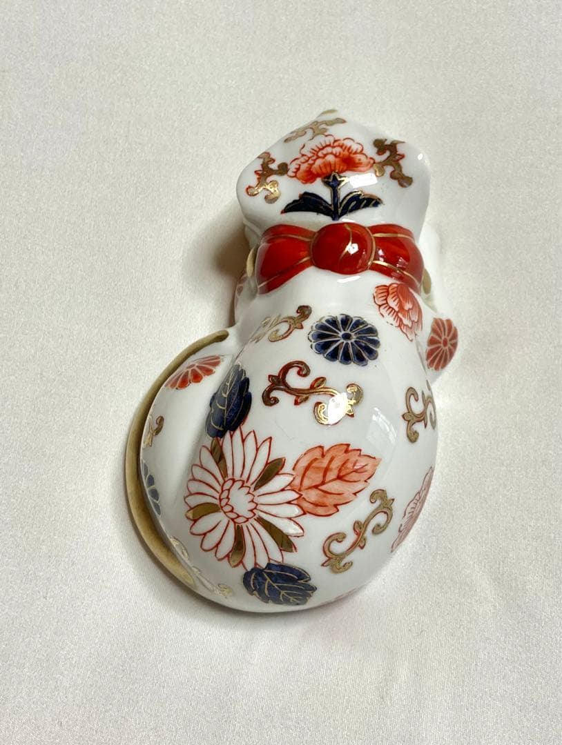 縁起物 伊万里焼 招き猫 眠り猫 陶器 置物 美品 レトロ - メルカリ