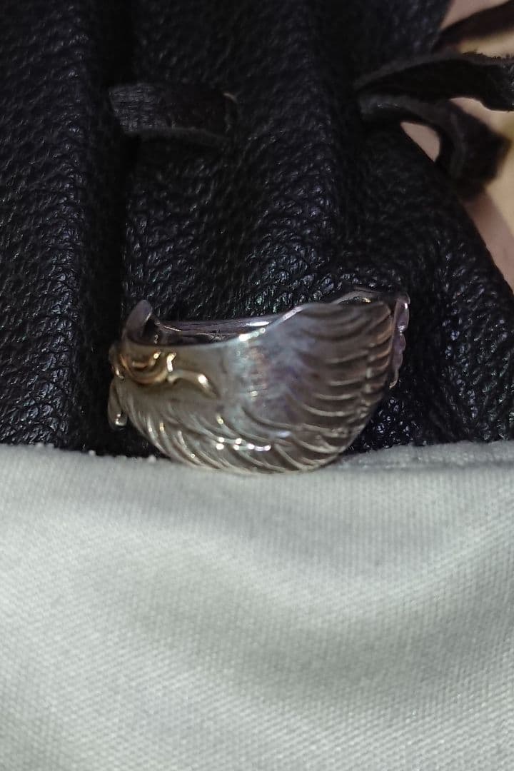 ビッグハンド フルオーダーメイド シルバーイーグルリング - メルカリ