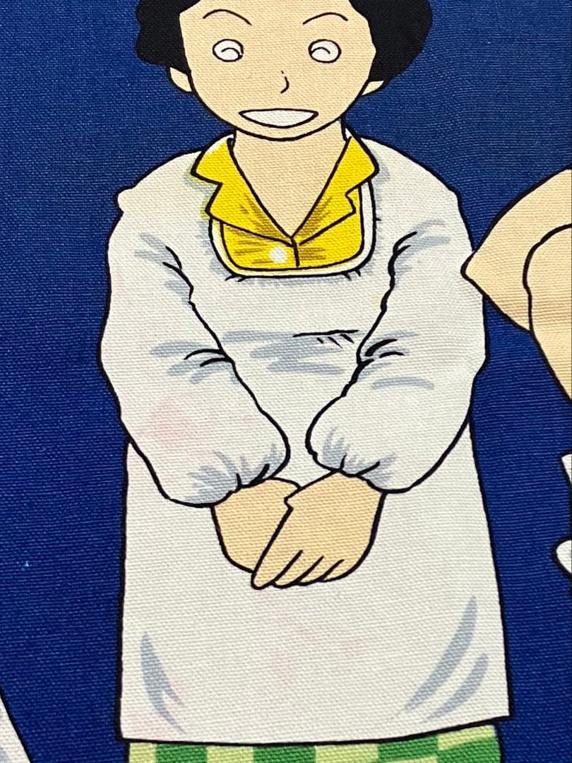 漫画 じゃりン子チエ 布地 生地 ハンドメイド アニメ マンガ 昭和レトロ生地