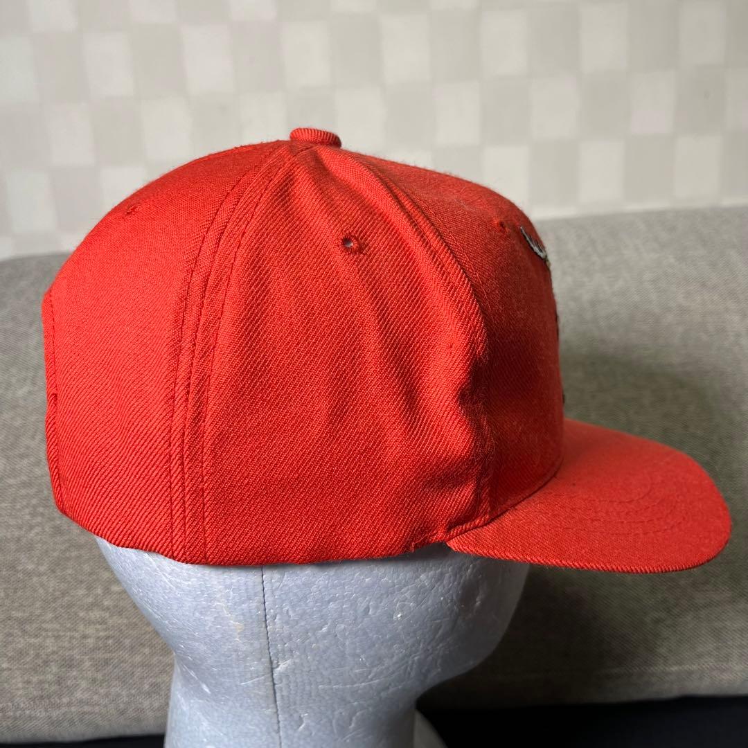 希少 1992年 Jリーグ 鹿島アントラーズ キャップ 帽子 赤 サッカー